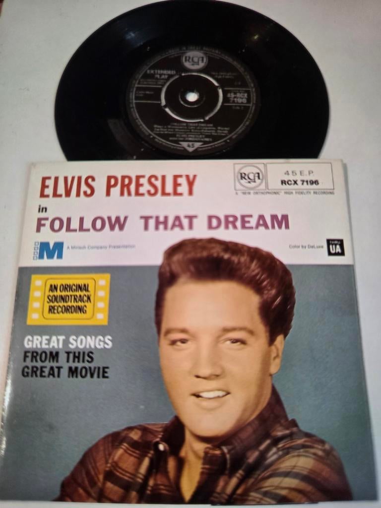 Elvis Presley - Follow That Dream EP, Ophalen of Verzenden