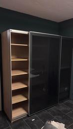 IKEA Pax Schuifdeuren 200x201cm Smoked Glass, Ophalen, Gebruikt, 200 cm of meer, Pax smoked glass