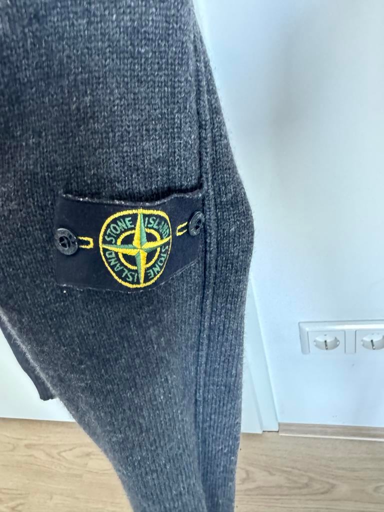 Stone Island Vest Origineel, Ophalen of Verzenden, Zo goed als nieuw, Maat 46 (S) of kleiner, Grijs