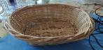 mandje in riet weinig gebruikt proper, Mand, Ophalen of Verzenden, Zo goed als nieuw, Riet
