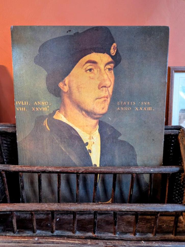 Prent Reproductie Sir Richard Southwell, Verzamelen, Foto's en Prenten, Gebruikt, Prent, Overige onderwerpen, Voor 1940, Ophalen