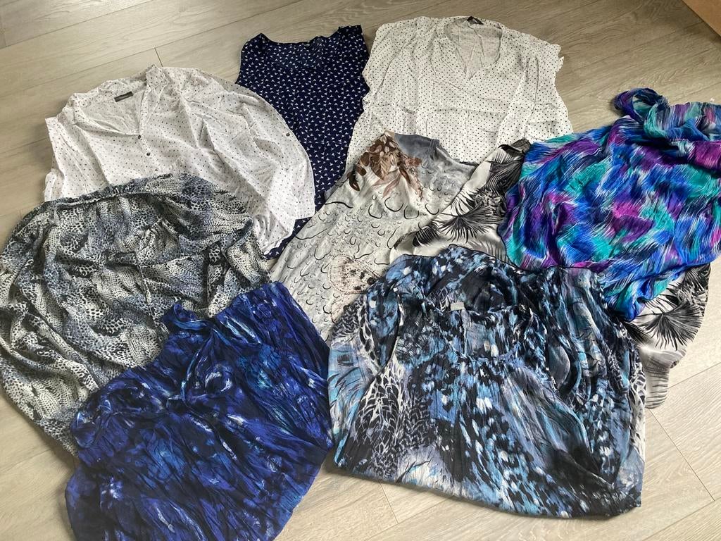 Blouses en Tunieken 40/42 9 stuks, Ophalen of Verzenden, Gedragen, Maat 38/40 (M), Overige kleuren