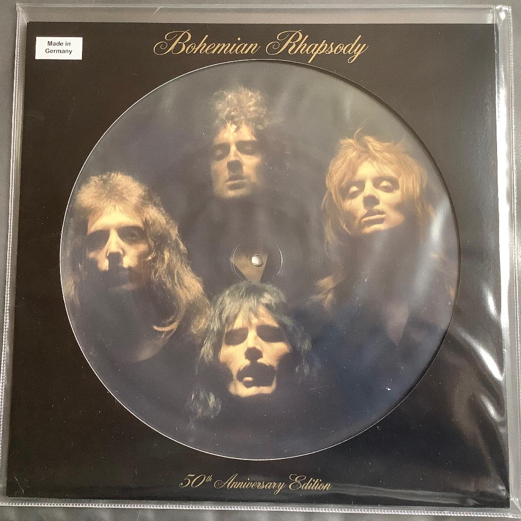 Vinyl LP Picture disc Bohemian Rhapsody QUEEN 50 jaar NIEUW, Cd's en Dvd's, Vinyl | Rock, Ophalen of Verzenden, 12 inch, Nieuw in verpakking