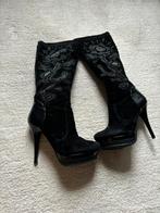 Laarzen maat 35, Ophalen, Zo goed als nieuw, Zwart, Hoge laarzen
