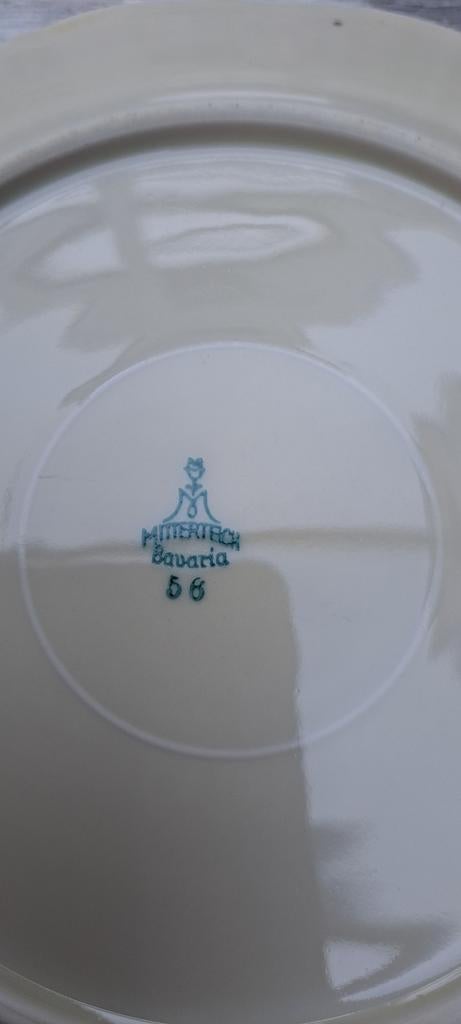 Mitterteich Bavaria Servies - Compleet met Rozen en Goud, Ophalen, Zo goed als nieuw, Porselein, Overige stijlen