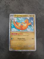 Dragonite Pokémon Kaart, Ophalen of Verzenden, Zo goed als nieuw, Losse kaart, Foil