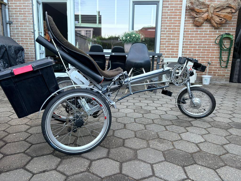 USVA-comfort driewielige fiets, elektrische ondersteuning., Fietsen en Brommers, Fietsen | Driewielfietsen, Ophalen, Gebruikt