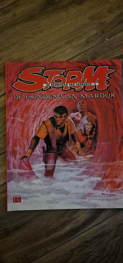Storm stripboek, Meerdere stripboeken, Ophalen of Verzenden, Gelezen, Don Lawrence, Vince Wernham