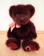 Knuffel Russ teddybeer Minx the Burgundy Bear, Ophalen of Verzenden, Zo goed als nieuw, Stoffen beer, Overige merken