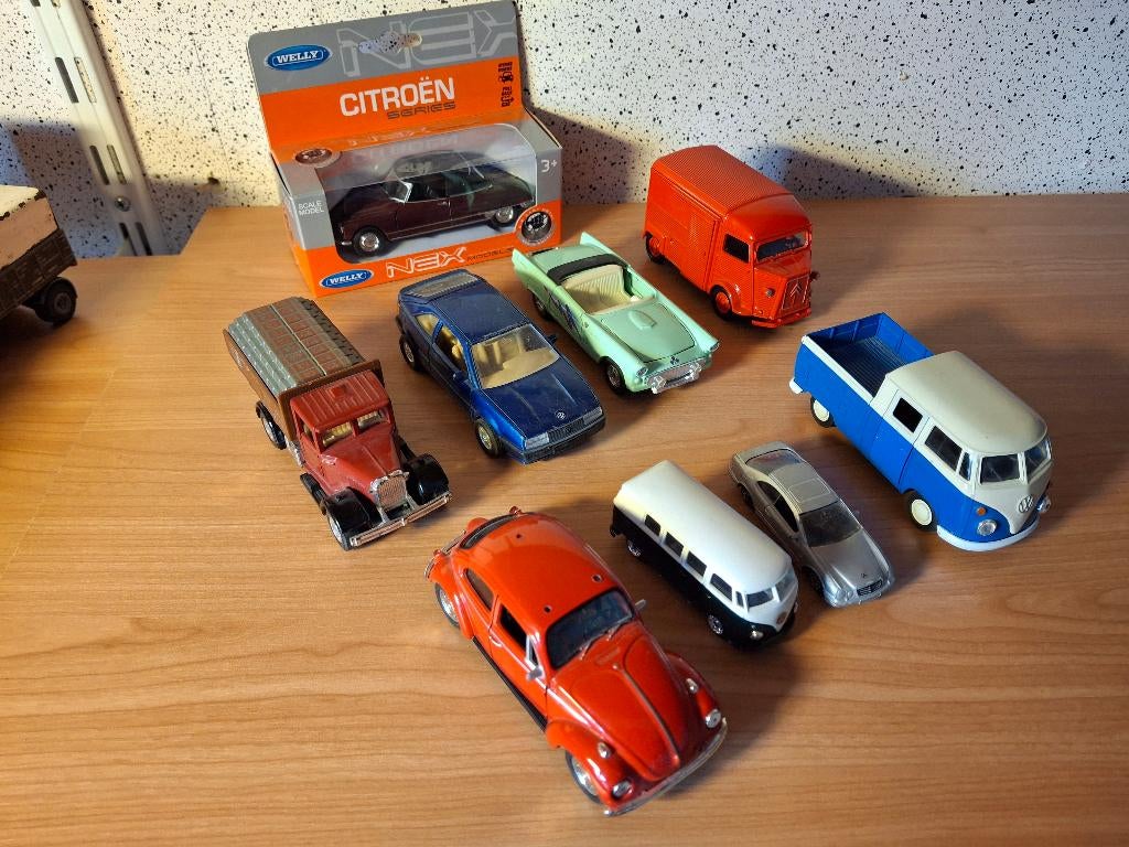 Welly miniatuur autotjes, Ophalen of Verzenden, Gebruikt, Auto, Overige merken