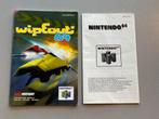 WipEout 64 Handleiding - Nintendo 64, 1 speler, Racen en Vliegen, Ophalen of Verzenden, Zo goed als nieuw