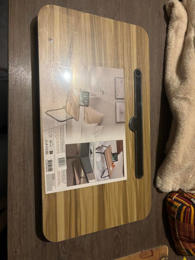 Nieuwe Bedtafel - Ideaal voor laptop of ontbijt op bed, Ophalen, Nieuw