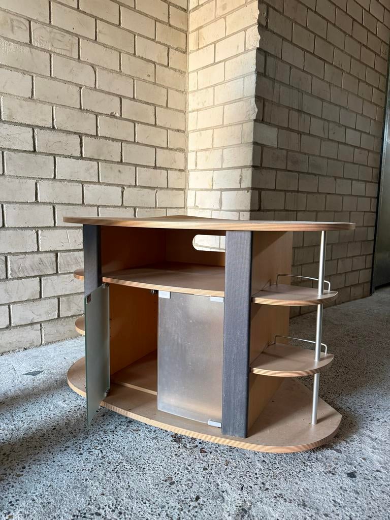 Gebruikte TV meubelkast met opbergruimte, Huis en Inrichting, Kasten | Televisiemeubels, Ophalen, Gebruikt, 100 tot 150 cm, Minder dan 100 cm