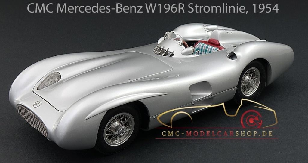 CMC M 127 Mercedes Benz 196R Streamliner NIEUW, Ophalen of Verzenden, Nieuw, Auto, Overige merken
