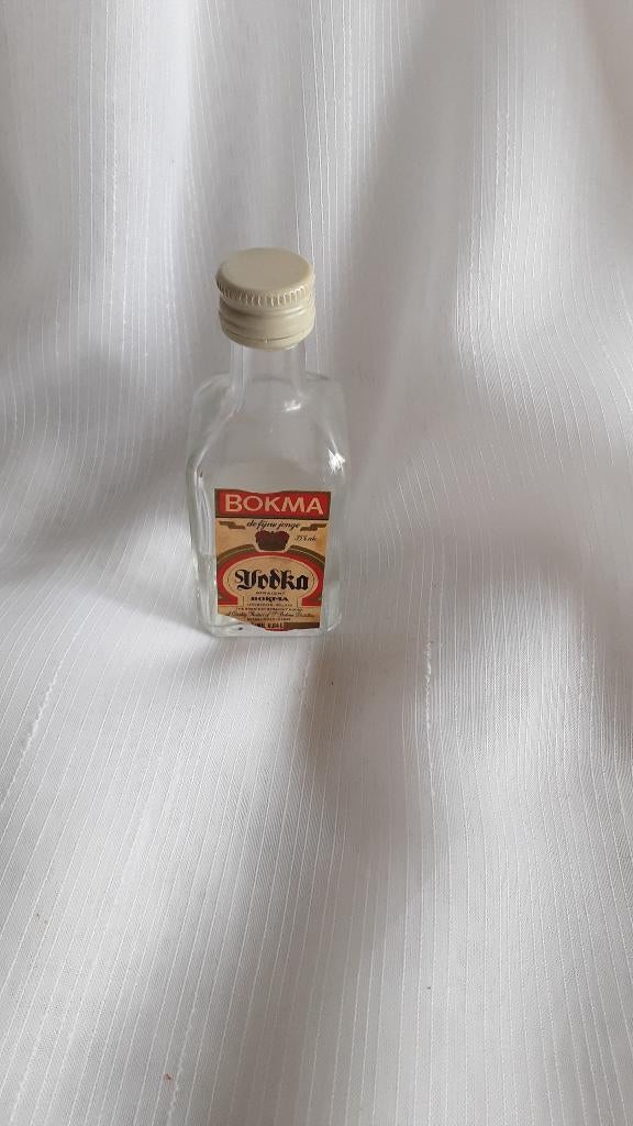 BOKMA VODKA, oude logo, miniatuur, (nr. 25), Ophalen of Verzenden, Nieuw, Verpakking