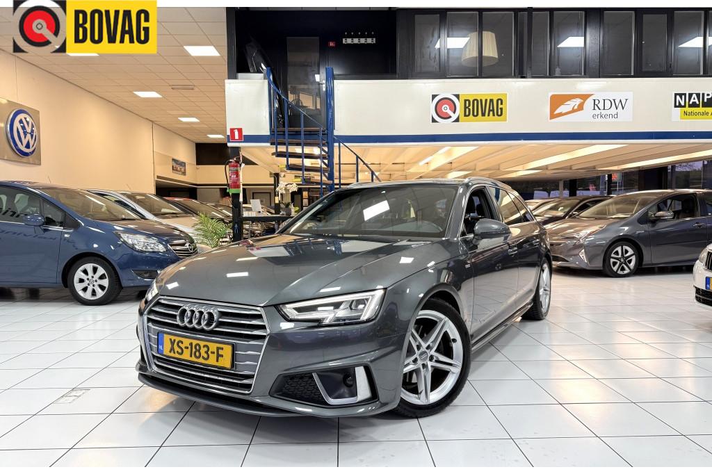 Audi A4 Avant 35 TFSI Sp. S Line Bovag Garantie (bj 2019), Auto's, Audi, Keurmerk '100% Onderhouden', Euro 6, 4 cilinders, Bluetooth