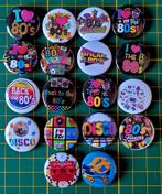 80's Party buttons, Verzenden, Nieuw, Gebruiksvoorwerp