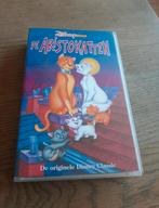 Disney Classic De Aristokatten videoband., Alle leeftijden, Ophalen of Verzenden, Gebruikt, Tekenfilms en Animatie