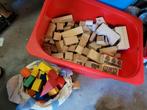 Houten blokken, Kinderen en Baby's, Speelgoed | Bouwstenen, Ophalen of Verzenden, Zo goed als nieuw, Overige merken