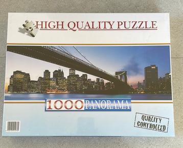 Nieuw Panorama Puzzel New York Clementoni 1000 st. Nr. 91476 beschikbaar voor biedingen