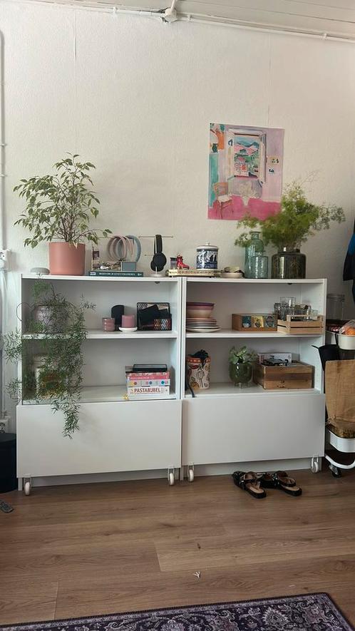 2x ikea billy met lades, Huis en Inrichting, Kasten | Stellingkasten, Zo goed als nieuw, Ophalen