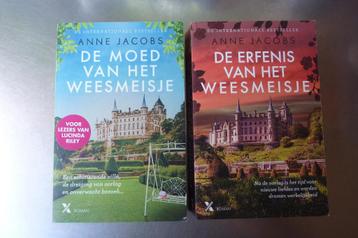 2x Anne Jacobs De moed van het weesmeisje/De erfenis van het beschikbaar voor biedingen