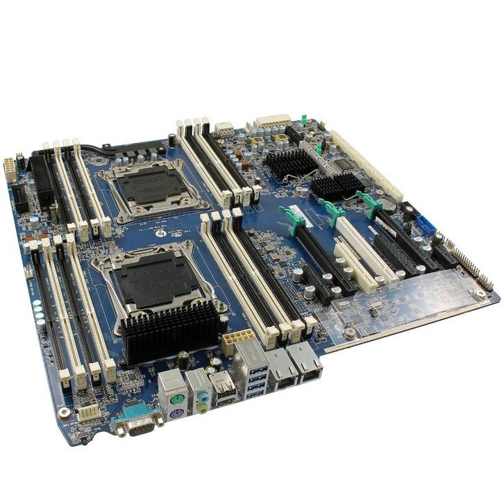 FOR HP Z840 Workstation X99 Dual Channel Motherboard 761510-, Computers en Software, Moederborden, Gebruikt, DDR3, Verzenden