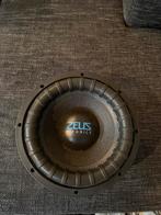 Hifonics zeus ZRX 12D2  subwoofer 12 inch, Ophalen of Verzenden, Zo goed als nieuw, 100 watt of meer