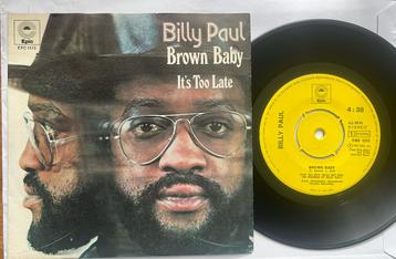 Billy Paul - Brown Baby 7” NL 1973 soul