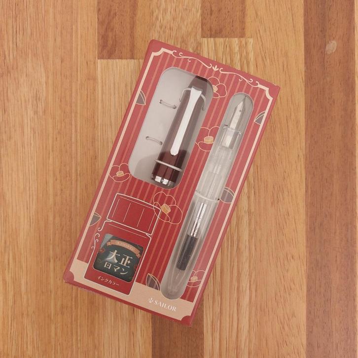 Sailor Profit Jr Retro Taisho Chic vulpen, Verzamelen, Pennenverzamelingen, Zo goed als nieuw, Vulpen, Overige merken, Met doosje