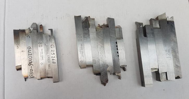 Toolbits en beitels met hardmetalen punt, Doe-het-zelf en Verbouw, Draaibanken, Zo goed als nieuw, Ophalen of Verzenden