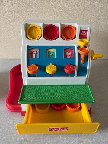 Z.G.A.N. fisher price KASSA compleet met alle munten beschikbaar voor biedingen
