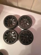 Rc auto bandjes/velgen, Hobby en Vrije tijd, Ophalen of Verzenden, Zo goed als nieuw, Schaal 1:10, Onderdeel