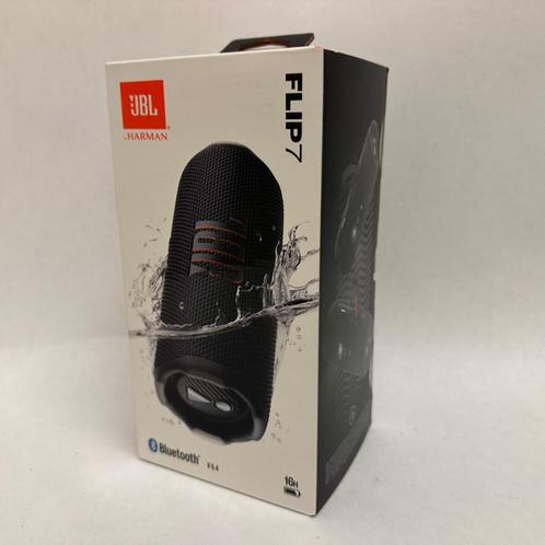 JBL Flip 7 Zwart, Audio, Tv en Foto, Luidsprekers, Zo goed als nieuw