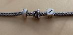 Trollbeads Stopper, Lotus & Dobbelsteen, Ophalen of Verzenden, Nieuw, Zilver, Trollbeads