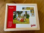 Goki puzzle vintage, Ophalen of Verzenden, Gebruikt, Overige typen