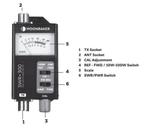 SWR meter type 300    range : 120-500 Mhz 100watt, Ophalen of Verzenden, Nieuw, Toebehoren
