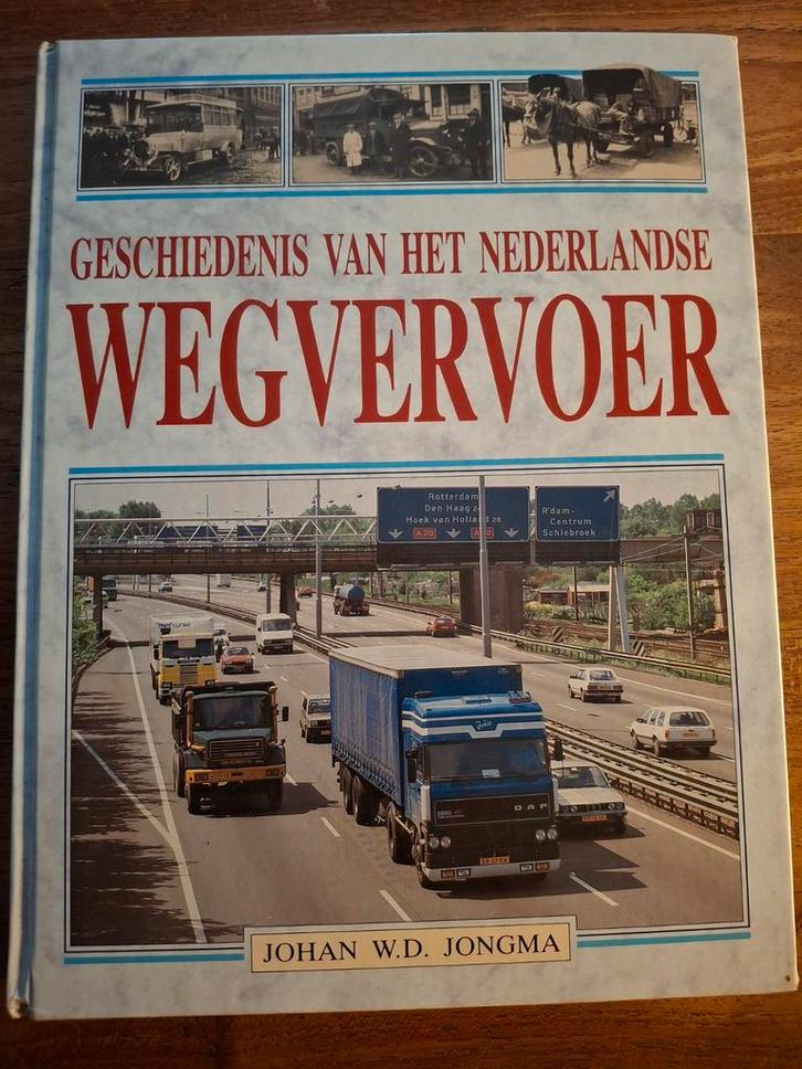 Geschiedenis Nederlands Wegvervoer, Boeken, Techniek, Gelezen, Overige onderwerpen, Ophalen of Verzenden