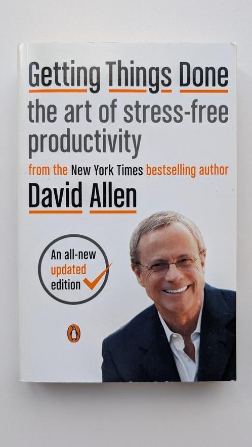 Book: Getting Things Done – David Allen (English), Boeken, Psychologie, Zo goed als nieuw, Ophalen of Verzenden