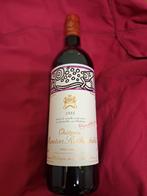 Ongeopende  Chateau Mouton Rothschild1988, originele wikkel, Verzamelen, Wijnen, Ophalen, Frankrijk, Nieuw, Rode wijn