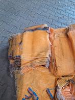 Mooie partij nylon netzakken van 2,5 kg t/m 25 kg, Tuin en Terras, Haardhout, Minder dan 3 m³, Ophalen, Overige houtsoorten, Blokken