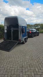 Saris Paardentrailer tweepaards, Dieren en Toebehoren, Paarden en Pony's | Trailers en Aanhangwagens, 2-paards trailer, Gebruikt