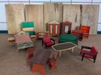 Poppenhuis meubeltjes, jaren 60, Verzamelen, Poppenhuizen en Toebehoren, Ophalen of Verzenden, Zo goed als nieuw, Poppenhuis