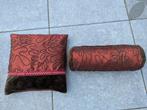 2 sierkussens, Ophalen of Verzenden, Zo goed als nieuw, Rood, Vierkant