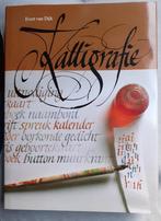 kalligrafie boek Evert van Dijk hardcover, Ophalen of Verzenden, Zo goed als nieuw, Evert van Dijk