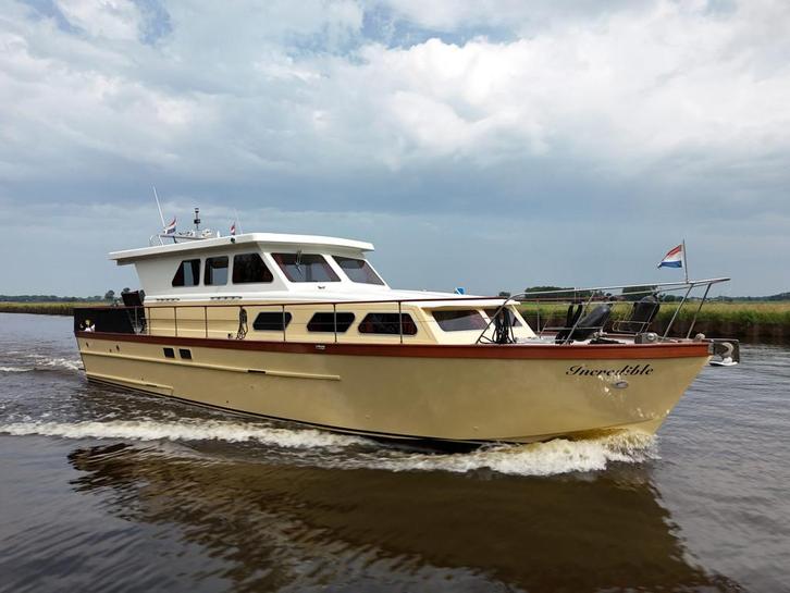 Tummler 156 VS (bj 1974), Watersport en Boten, Motorboten en Motorjachten, Gebruikt, 12 meter of meer, Overige brandstoffen, 50 pk of meer