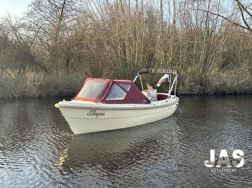 Clever 565 Vetus 2 cilinder (bwj 2007), Watersport en Boten, Sloepen, Gebruikt, 3 tot 6 meter, Diesel, Polyester