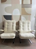 Vintage fauteuils, Gebruikt, Minder dan 75 cm, Vintage, Ophalen of Verzenden