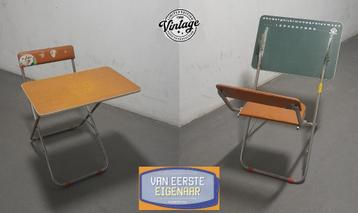 vintage schoolbank tekentafel lessenaar kinderen nostalgie beschikbaar voor biedingen