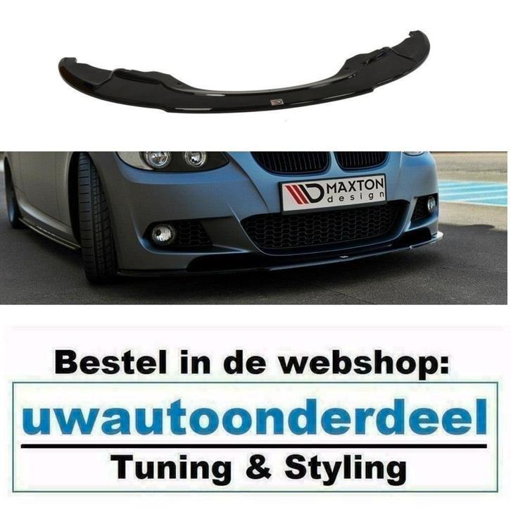 Spoiler Lip Splitter Voor Bmw 3 Serie E92 E93 Coupe M Pakket, Auto diversen, Tuning en Styling, Ophalen of Verzenden